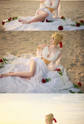 Chemise de nuit Fate/Grand Order Nero Claudius@大丽子是不皇女(8 photos)