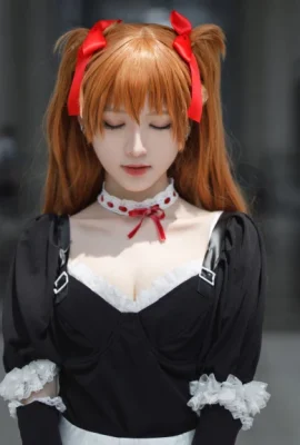 « Neon Genesis Evangelion » Asuka Cosplay[CN: Dumpling aux crevettes magiques](10 photos)