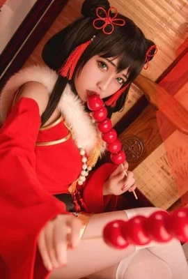 « Gloire du roi » Sun Shangxiang Cosplay de belles photos[CN : Cat Tian Sheng Nana](10 photos)