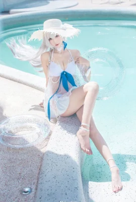 « La Ville éternelle des 7 jours » Maillot de bain Yuan Qianxue COS belles photos[CN : Nangong](13 photos)