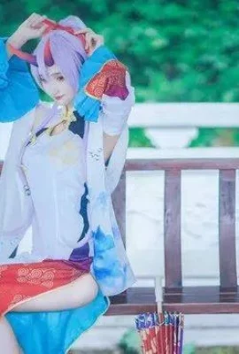 FGO Ba Yuqian Cheongsam COS【CN：Chinese cheongsam er】 (13 photos)