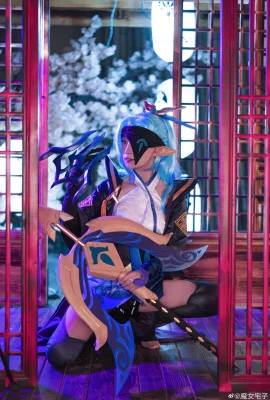 League of Legends Vayne Soul Lotus @Witch's Mansion (10 photos)