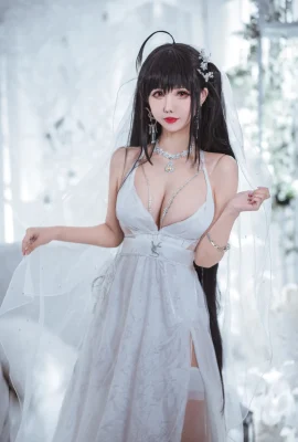 Robe de mariée blanc pur Fairy Yue Dafeng (11 Photos)