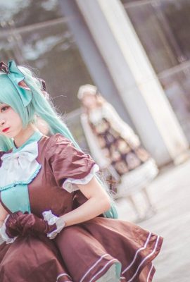 (小鱼鱼) robe de lapin fan de Miku