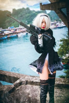 (Bibi cos) Parc à ferraille 2B Nier Automata Agena