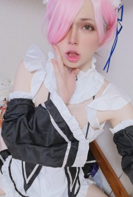 (Pigman) Cosplay de Ram de Re:ZERO