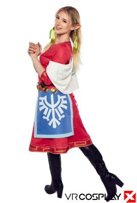 VRCosplayX Melody Marks – La Légende de Zelda : Skyward Sword Une parodie XXX