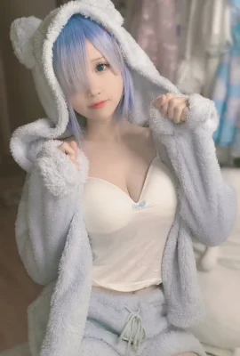 Re: La vie dans un monde différent de Zero Rem Cat Ear Pyjamas @miko chan ww (9 photos)