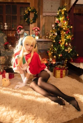 Azur Lane Concord Dress Up « Noël☆Sugar Heaven » @Sakurajima Aoichi (9 photos)