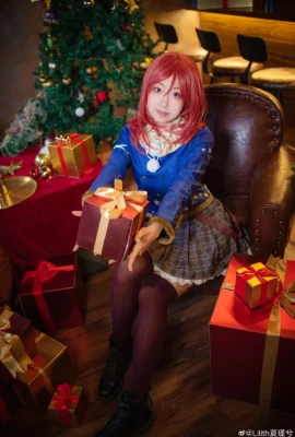 LoveLive ! Nishikino Maki Noël @Lilith Xia Jinxi (9 photos)