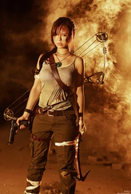 Moitié moitié fils – Lara Croft