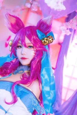 League of Legends Ahri Soul Lotus@Asakawa Pancake_ (9 photos)