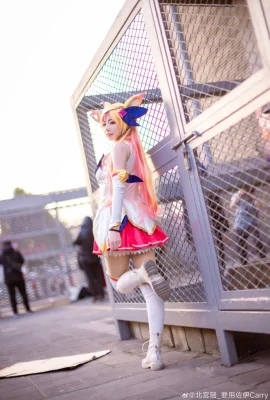 League of Legends Ahri Star Guardian@北宫瑶_utilisera Zoe Carry (CP27) (9 photos)