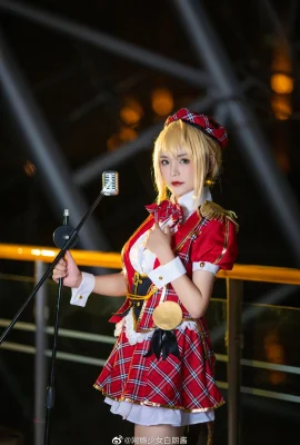 Fate/Grand Order Nero Claudius chantant fan de costume @Internet Addiction Girl Bailangjiang (9 photos)