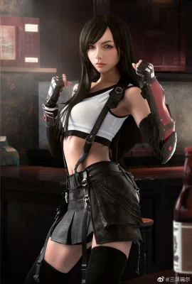 Final Fantasy 7 Remake Tifa Lockhart @三泽瑞(9 photos)