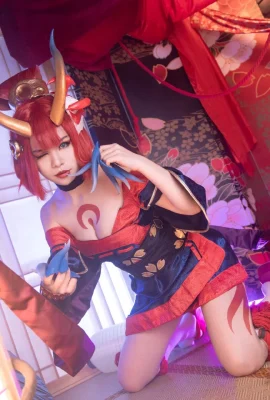 League of Legends Evelynn Bloody Moon @旟佰议ShiLU (9 photos)