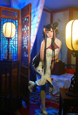 Jeu mobile Xia Ningning-Onmyoji COS Cheongsam Twilight Scene Xiefang Palace, années magnifiques