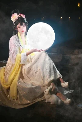 Photographie de Xia Ningning-Hanfu Chang'e Hanfu