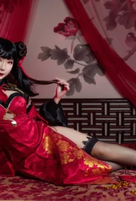 Date A Live Tokisaki Kurumi Nouvel An Cheongsam @苏棠sutang (9 photos)