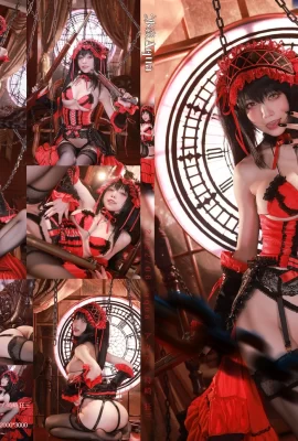 « Tokisaki Kurumi » de Shui Miao Aqua montre le bas de son corps qui est trop sale (50 Photos)