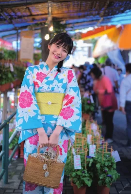 (Yuka Ogura) Belle fille en yukata (11 Photos)