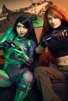 Mikomi Hokina et CarryKey – Shego et Kim Possible