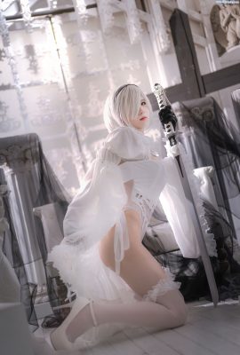 (Fleurs de cerisier à trois heures) 2B花衣 Nier 2B Bride