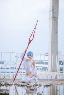 (Aubergine verte Nasubi) EVA Super Talk ASS Rei Ayanami