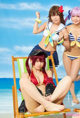 Livre photo numérique YJ – Enako, Moe Iori, Kokoro Shinozaki, Saki Miyamoto, Manatsu – Livre photo YJ x Hololive