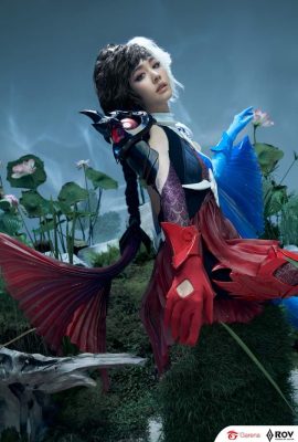Cosplay d’Airi dans l’arène de la vaillance
