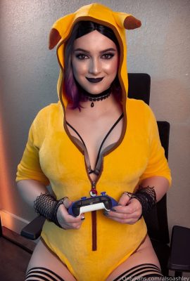 Ashley Barron-Pikachu