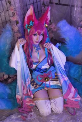 ShiroKitsune – Fleur spirituelle Ahri (League of Legends)