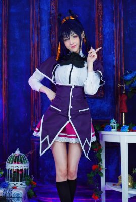 Hidori Rose – Cosplay de l’uniforme de bikini du diable noir d’Akeno Himejima