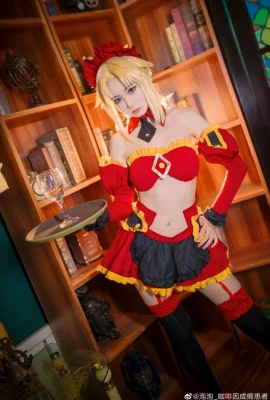 Fate/GrandOrder Mordred@pop_caffeine patient accro (9 photos)