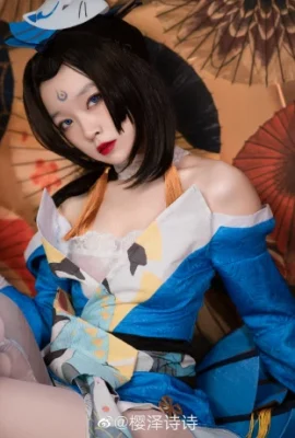 Gloire du roi Mai Shiranui Mots charmants @ Sakurazawa Shishi (9 photos)