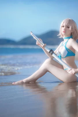 FGO Okita Soji@外星嫣子_Yan (9 photos)