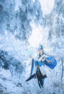 Onmyoji Snow Girl @秀虎(9 photos)