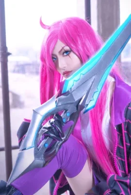 League of Legends Katarina Combat Academy@一 Desert Smoke (9 photos)