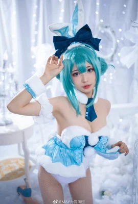 Hatsune Miku Bunny Girl.Ver White Rabbit MIKU @MAY est piégé dans la pauvreté (9 photos)