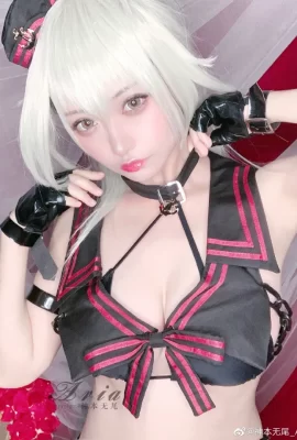 FGO Black Joan @神本无尾_Aria (9 photos)