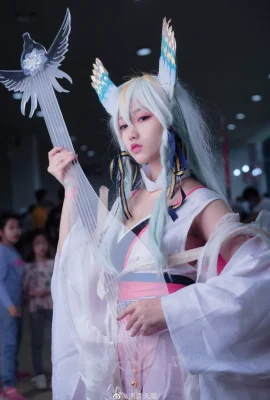 Onmyoji Kinnara CN : Qingzhu (Photographie : @流云天魔) (9 photos)