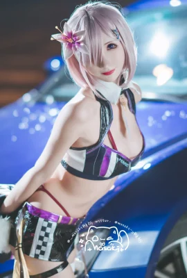 Fille de course FGO Mashu Kyrielite @_masaki Yaqi (9 photos)