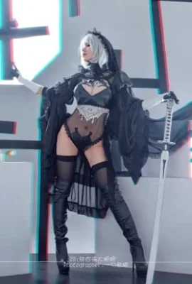 NieR: Automata 2B fanfic.Black @Titanium alliage grand papa (9 photos)