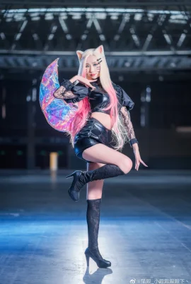 League of Legends Ahri K/DA @猫堂_小堂堂大木丶 (Photographie : @猫星 Gang大木) (DC24) (9 photos)