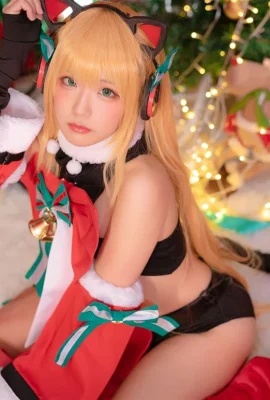 « Girls Frontline » Costume de Noël TMP Photos de cosplay[CN: Mime](12 photos)