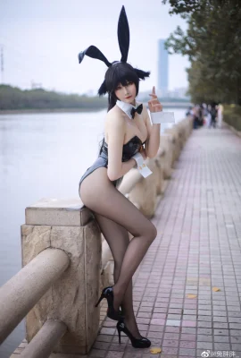 Azur Lane Kaohsiung Mastiff Bunny Girl @RabbitPangpang_ (Photographie : @中二药 philosophe君) (9 photos)