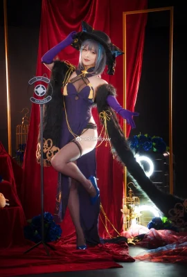 Azur Lane Cheshire habille « Musical CaitSith » @米音音ww (9 photos)