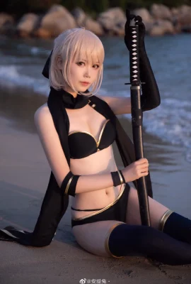 FGO Okita Soji@AntiRabbit · (9 photos)