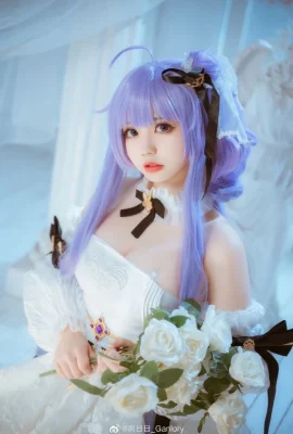Azur Lane Licorne cos Rêve de serment blanc pur cnahriri_Ganlory (12 photos)