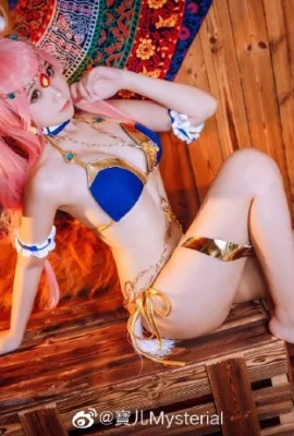 FGO Tamamo Mae Dancer cosplay cn Boa Mysterial (9 photos)